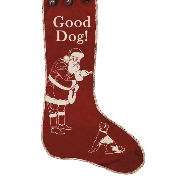 NEW Primitives by Kathy Good Dog Stocking - Picture 2 of 2